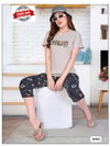 Capri Vol AT2602 Summer Special Shinker Hosiery Cotton Night Suit Wholesale Shop In Surat
